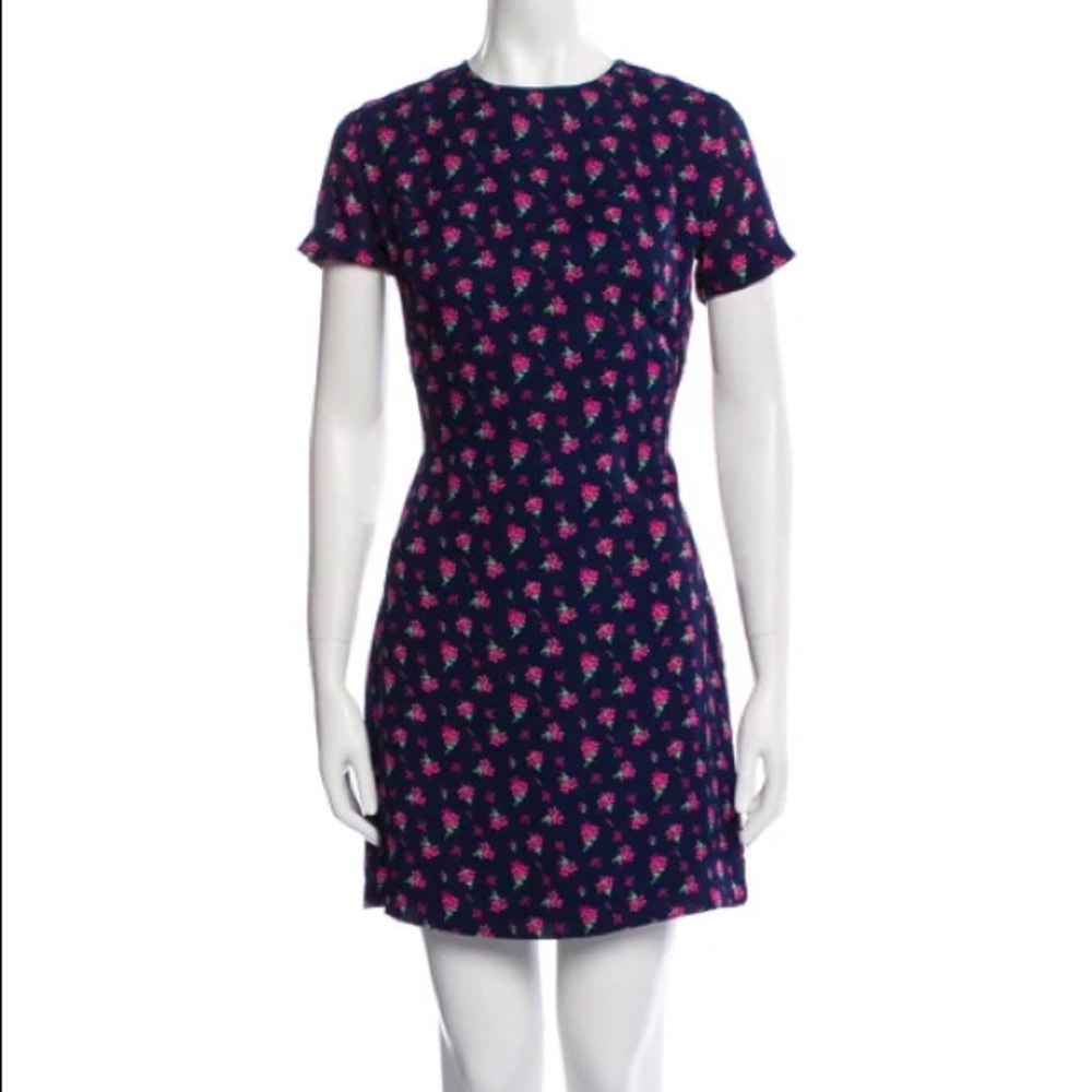 barneys ny floral mini dress